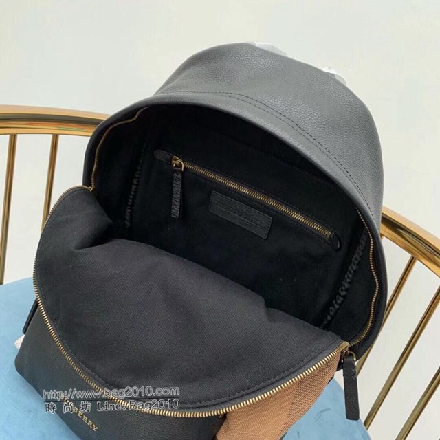 Burberry專櫃新款雙肩包 巴寶莉Canvas格紋男士雙肩後背包  db1196
